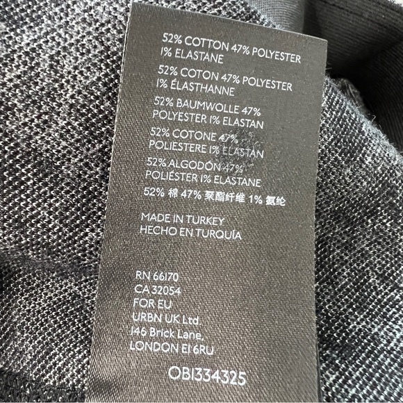 Anthropologie Maeve Mollie Kick Flare Gray Leopard Pants - Picture 13 of 14